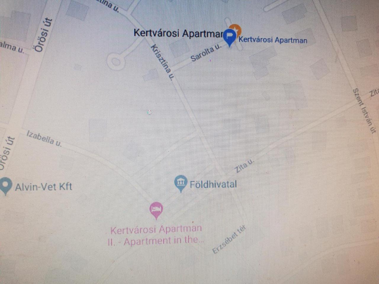 Kertvarosi Apartman Tiszaujvaros Luaran gambar